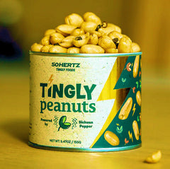 50 Hertz Tingly Sichuan Pepper Peanuts 5.47 oz