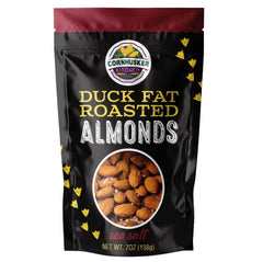 Cornhusker Kitchen Duck Fat Roasted Almonds 7oz