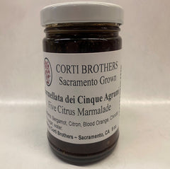 Marmellata Dei Cinque Agrumi  Five Citrus Marmalade 2025 9 oz