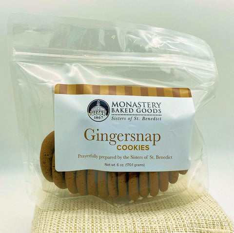 GINGERSNAP COOKIES 6 oz