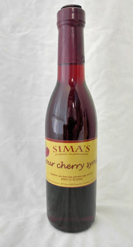 SIMA’S SOUR CHERRY SYRUP 375ml