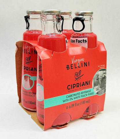 Cipriani Bellini Peach Mix Soda 4 x 180 ml