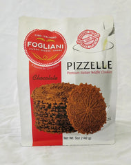 Fogliani Pizzelle Chocolate 5 oz.