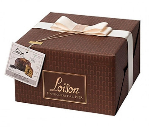 Panettone Regal Chocolat en Boîte Métal 750g - Loison Shop