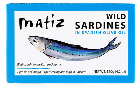 Matiz Sardines in Olive Oil 120g