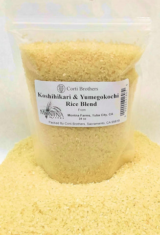Montna Farms Short Grain Rice  Koshihikari & Yumegokochi 24oz Bag