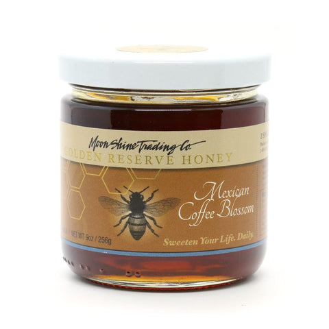 Moonshine Golden Reserve Mexican Coffee Bean Honey